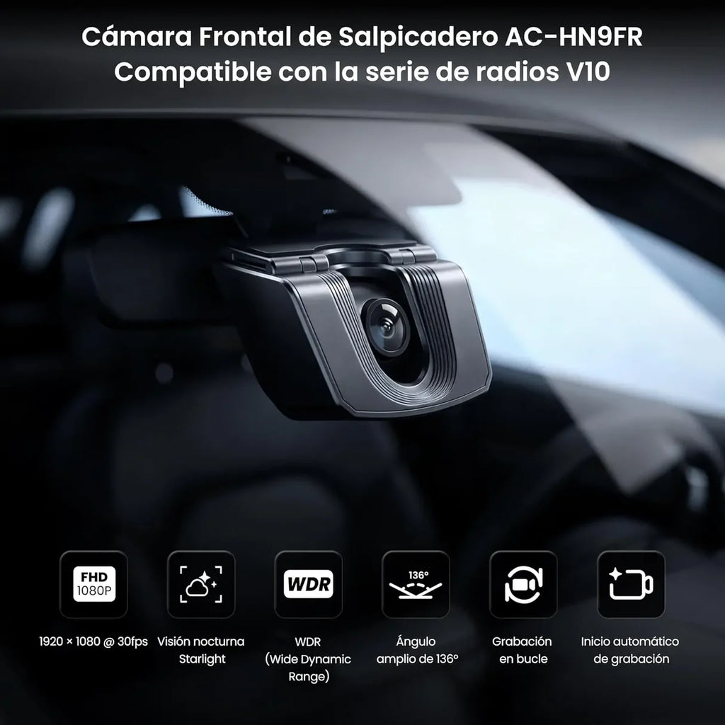 ATOTO AC-HN9FR Dashcam Frontal AHD 1080p