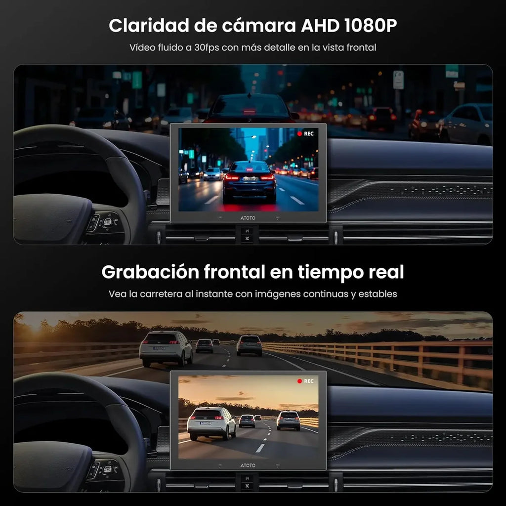 ATOTO AC-HN9FR Dashcam Frontal AHD 1080p