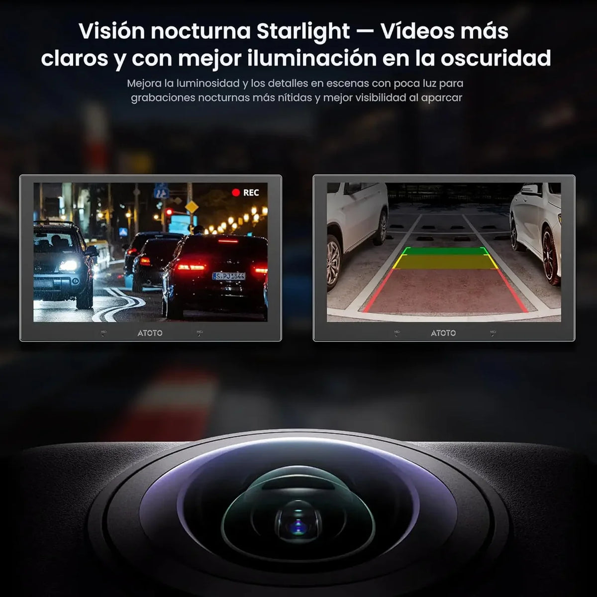 ATOTO AC-HN9RRV3 Cámara Trasera AHD 1080p