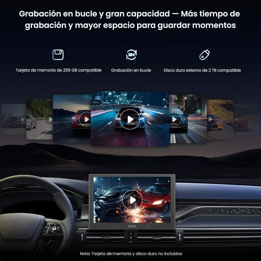 ATOTO AC-HN9RRV3 Cámara Trasera AHD 1080p