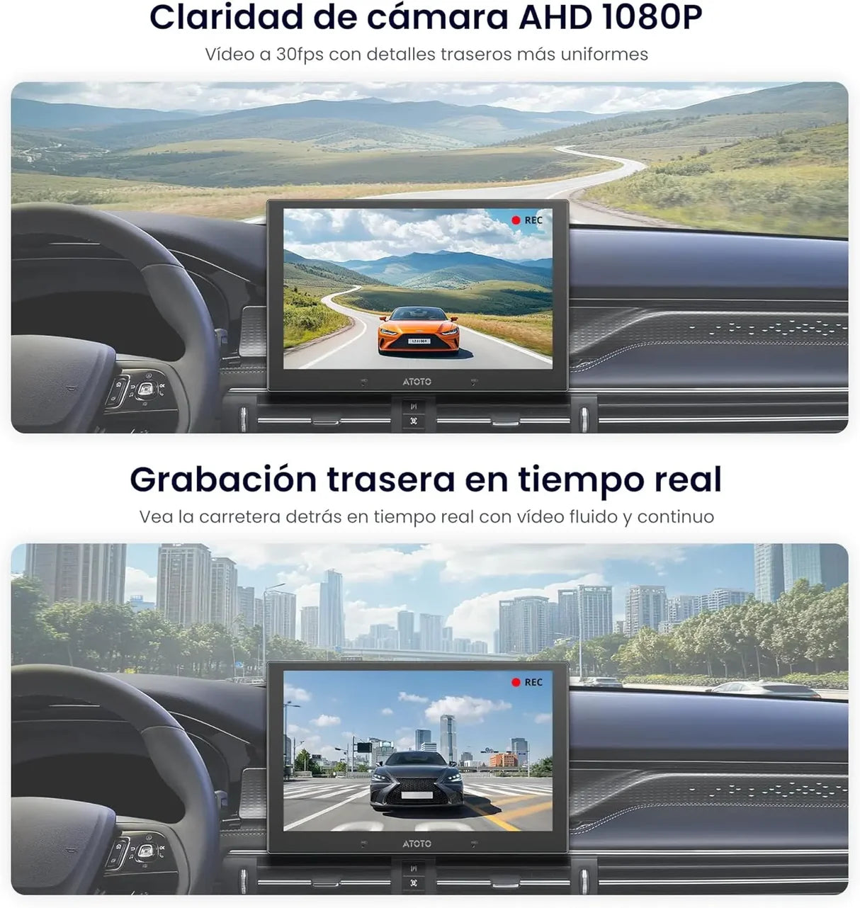 ATOTO AC-HN9RRV3 Cámara Trasera AHD 1080p