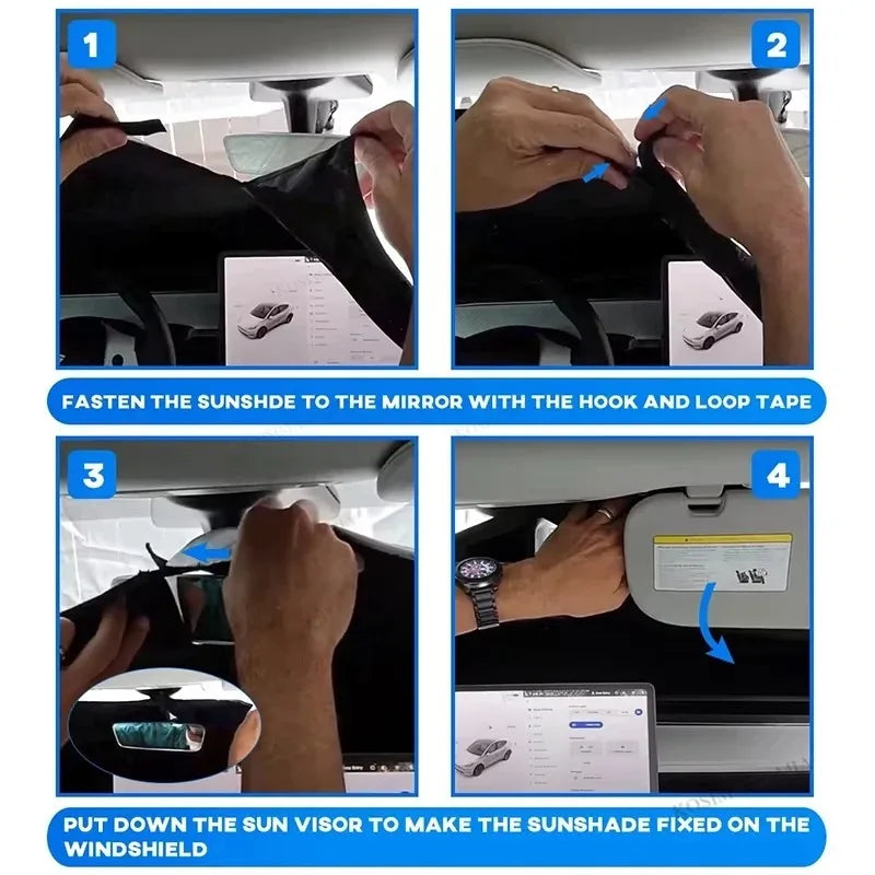Parasol Pleglable para Coche
Con Protección Solar