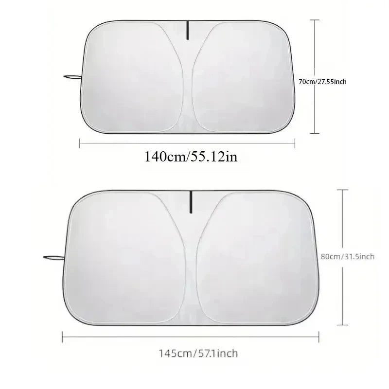 Parasol Pleglable para Coche
Con Protección Solar