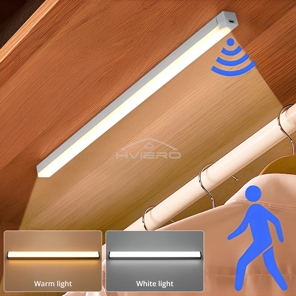 Luz LED con Sensor de Movimiento 
Recargable por USB