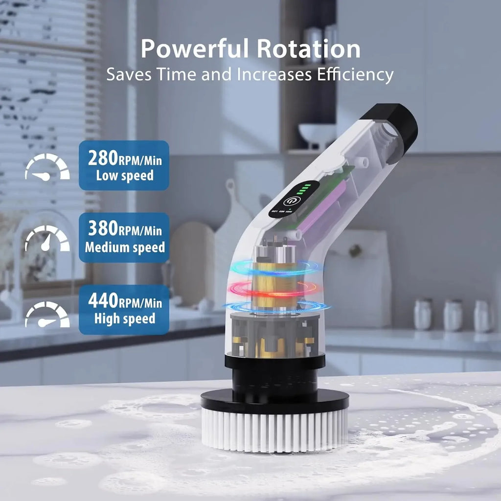 Cepillo Electrico Inalambrico Multiusos