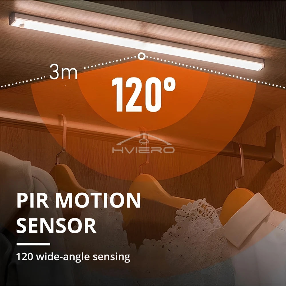 Luz LED con Sensor de Movimiento 
Recargable por USB