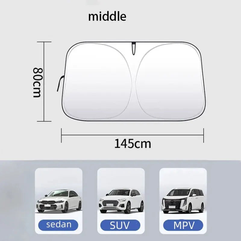 Parasol Pleglable para Coche
Con Protección Solar