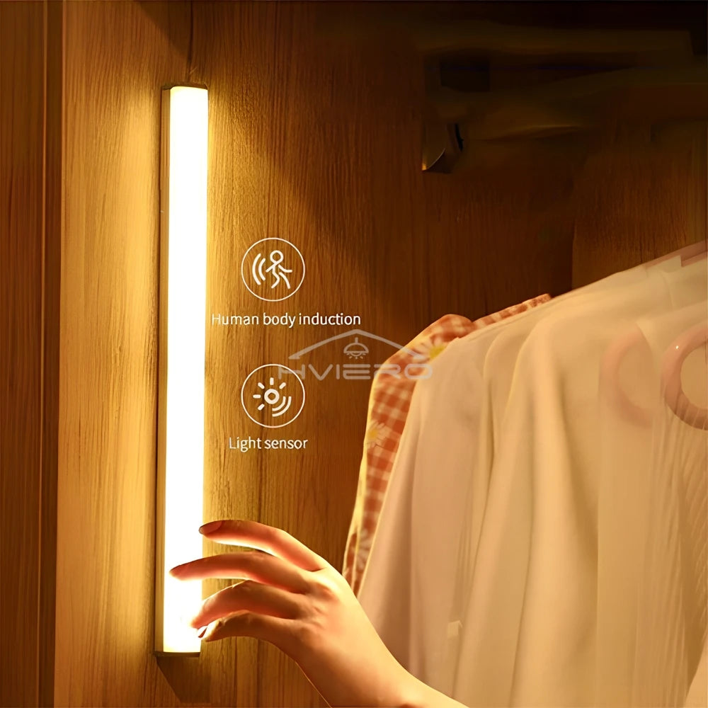 Luz LED con Sensor de Movimiento 
Recargable por USB