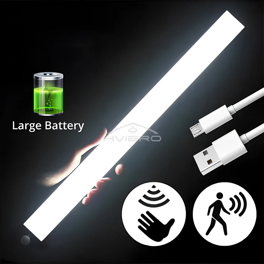 Luz LED con Sensor de Movimiento 
Recargable por USB