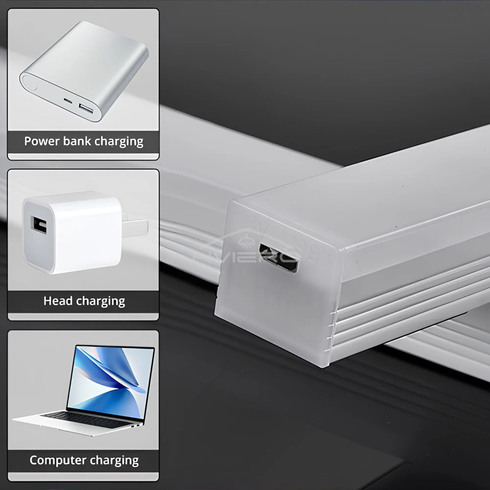 Luz LED con Sensor de Movimiento 
Recargable por USB